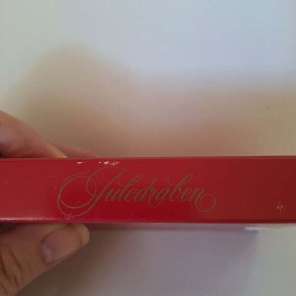 VINTAGE 1993 BING & GRONDAHL ANNUAL BLUE PORCELAIN CHRISTMAS DROP ORNAMENT - Picture 13 of 14